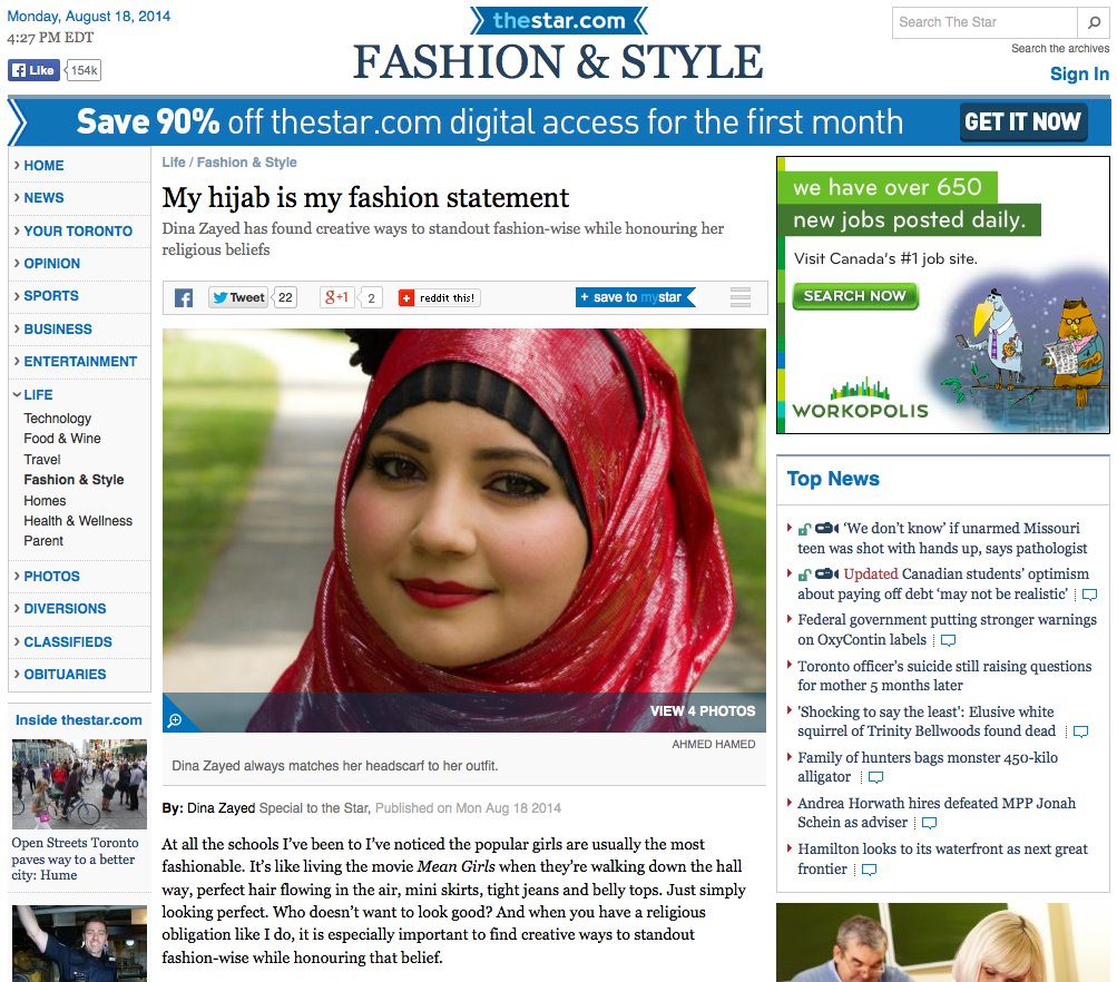 My hijab is my fashion statement | oneloveislam